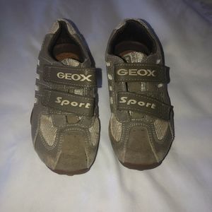 Geox | Shoes | Geox Respira Boys Sport Shoes Sneakers Tan Sz | Poshmark
